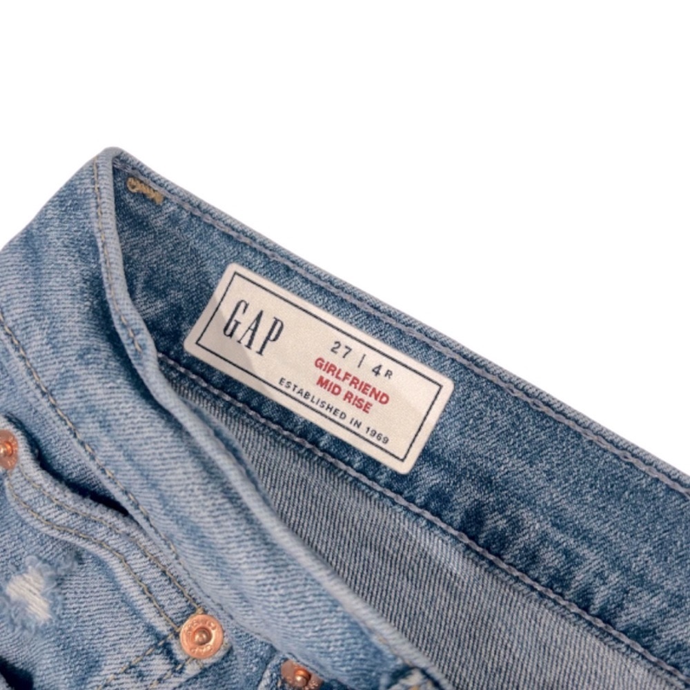 GAP Light Blue Straight Leg Jeans - Picture 2 of 4